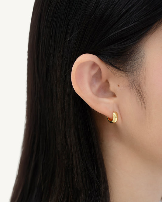 Glazed Hoops │ 糖霜耳圈