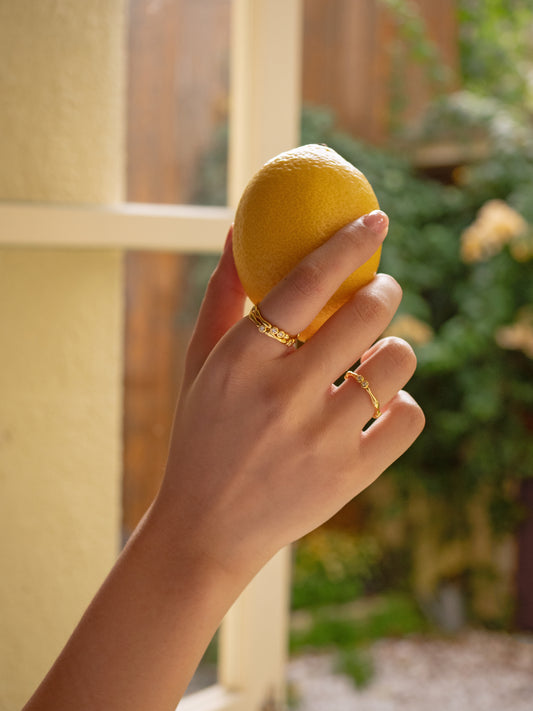 Ori Ring │ 果穗 雙層戒指
