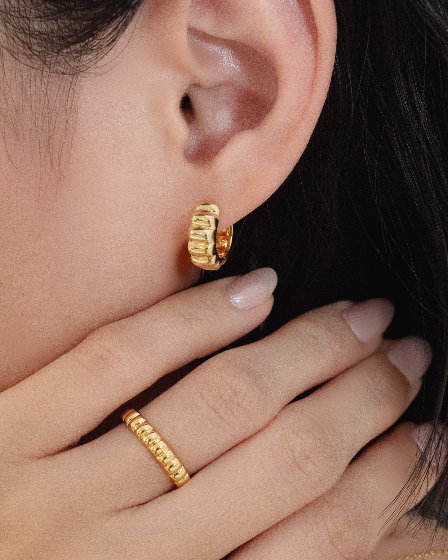 Brio Hoops │ 純銀耳圈