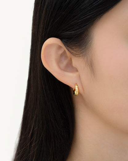 Wavelet Hoops │ 波紋耳圈