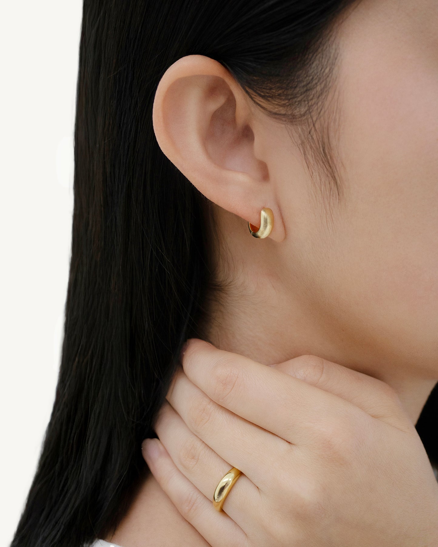 Frosted Hoops │ 糖粉耳圈