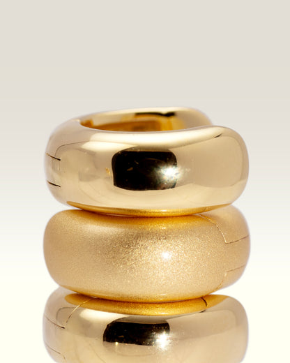 Frosted Hoops │ 糖粉耳圈