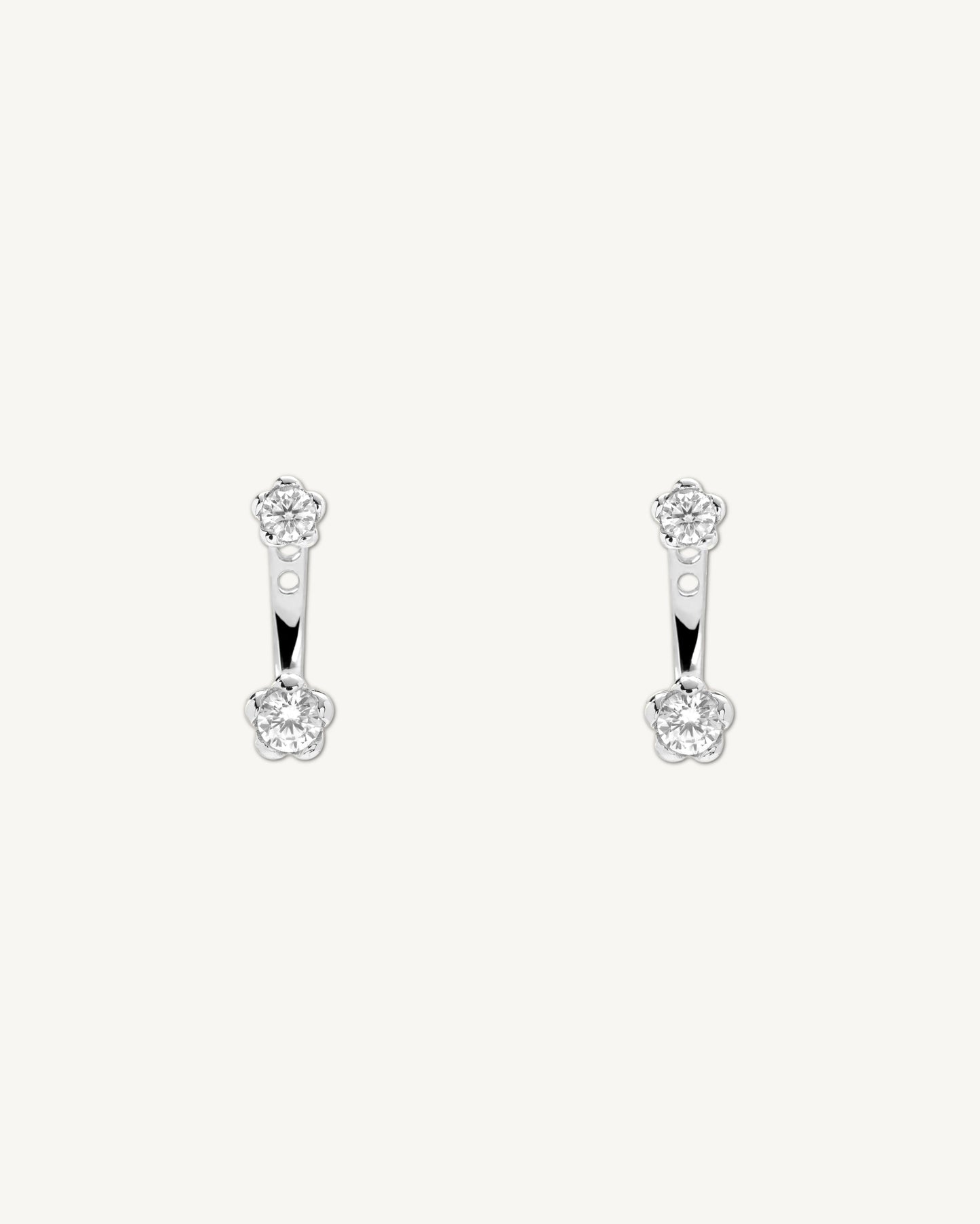 Bloomy Earrings │ 雙花耳環