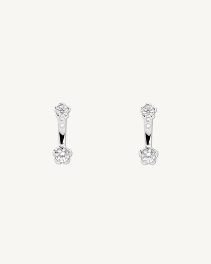 Bloomy Earrings │ 雙花耳環