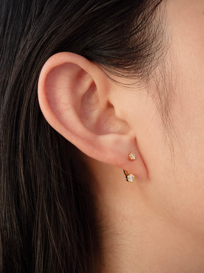 Bloomy Earrings │ 雙花耳環