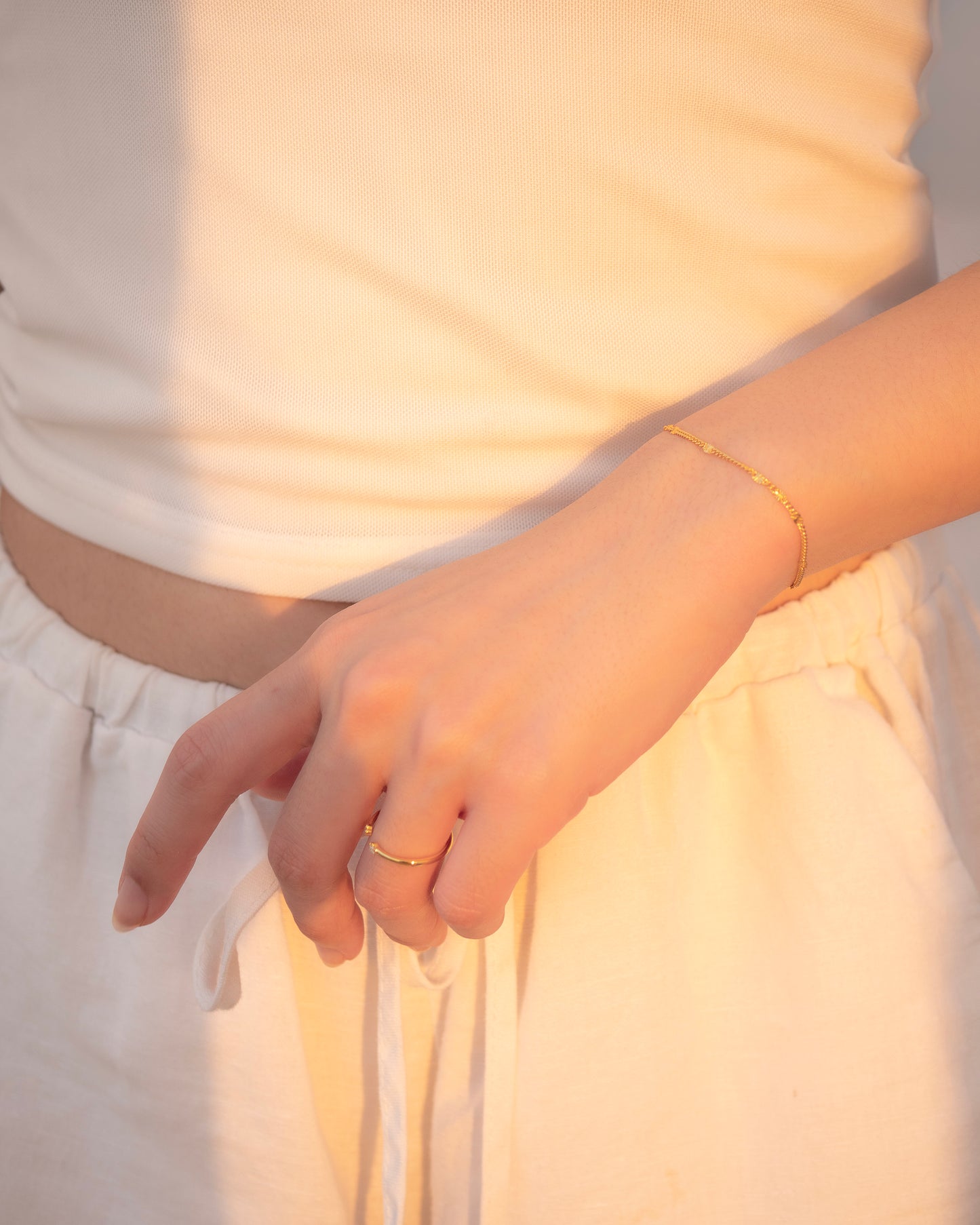 Luce Bracelet │ 微光細古巴手鍊 (預購）