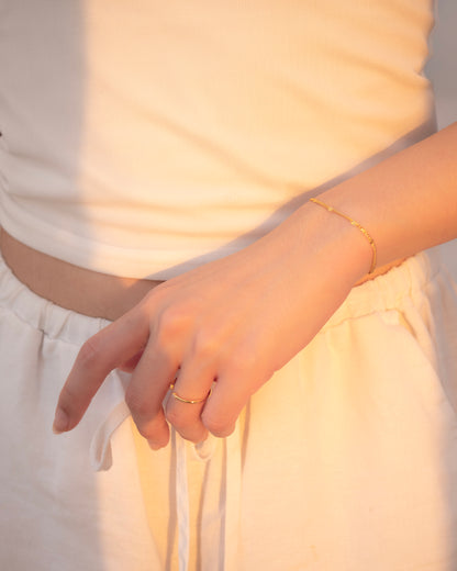 Luce Bracelet │ 微光細古巴手鍊 (預購）