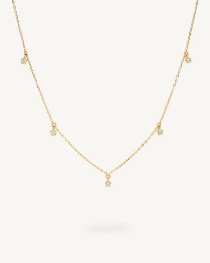 Bloomy Necklace │  花鑽項鍊