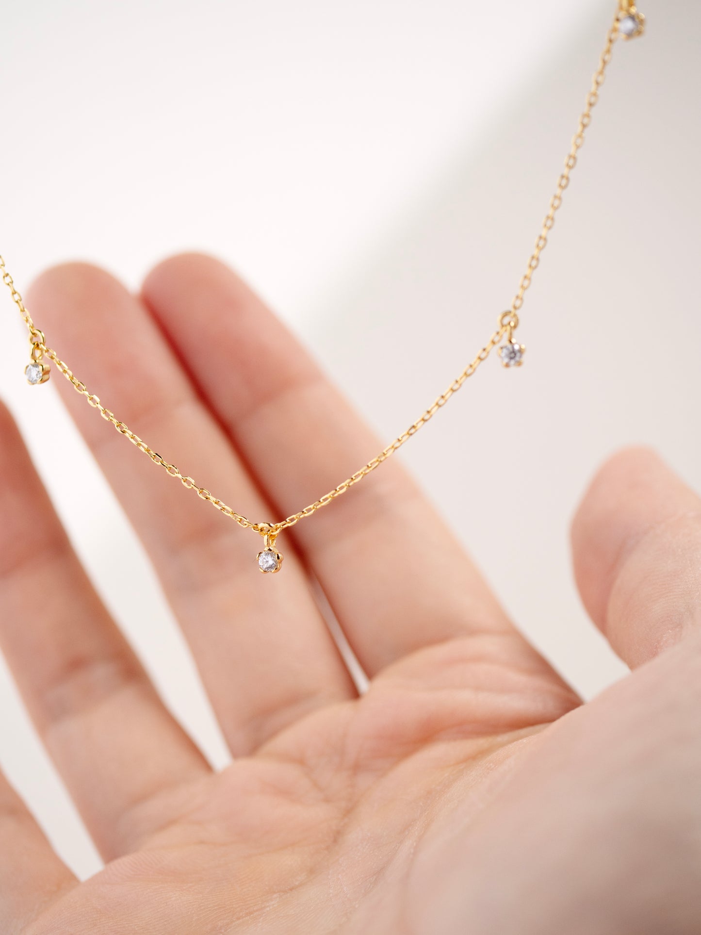 Bloomy Necklace │  花鑽項鍊