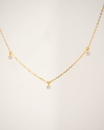 Bloomy Necklace │  花鑽項鍊