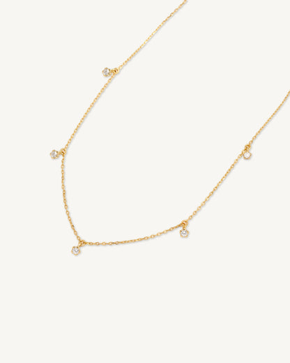 Bloomy Necklace │  花鑽項鍊