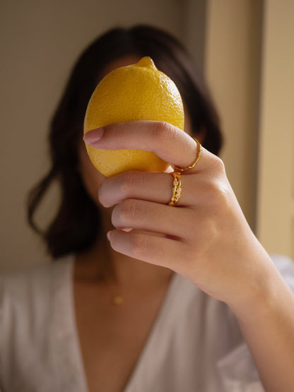 Ori Ring │ 果穗 雙層戒指