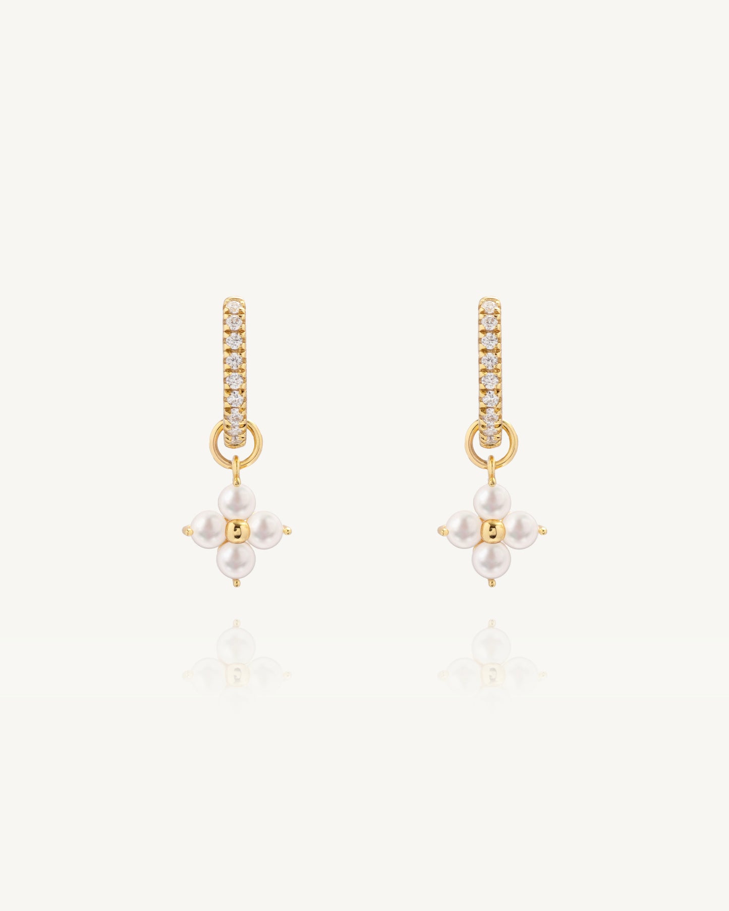 Alba Earrings │ 珍珠花簇 耳環