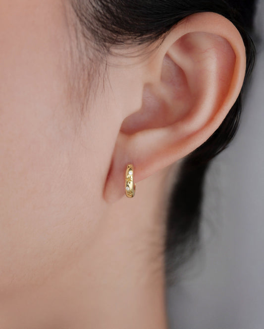 Starlight Hoops │ 星息 耳圈