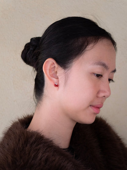 Sweet Cherry Earrings │ 甜櫻 耳環（預購）