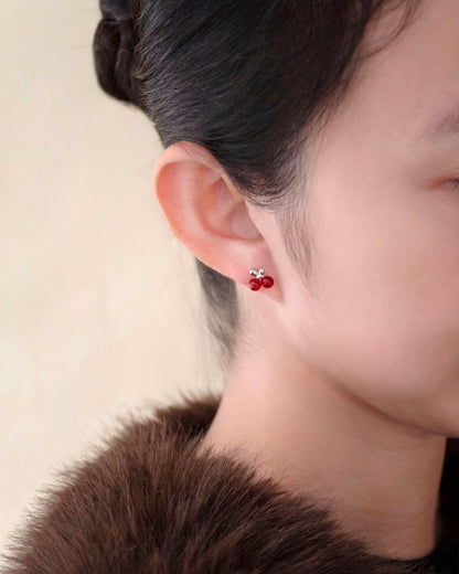 Sweet Cherry Earrings │ 甜櫻 耳環（預購）