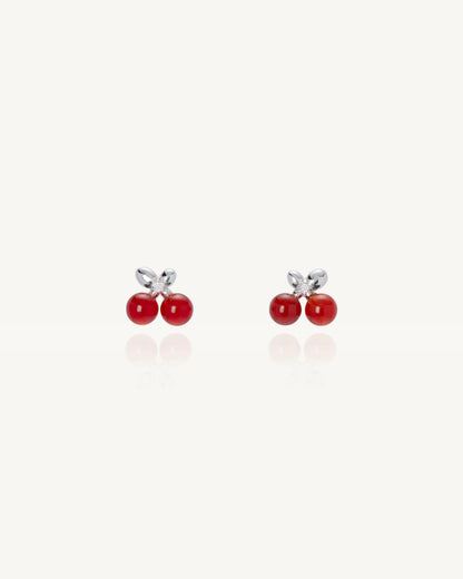 Sweet Cherry Earrings │ 甜櫻 耳環（預購）