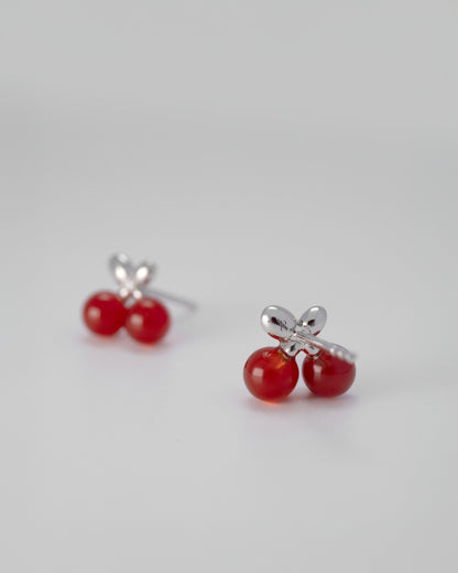 Sweet Cherry Earrings │ 甜櫻 耳環（預購）
