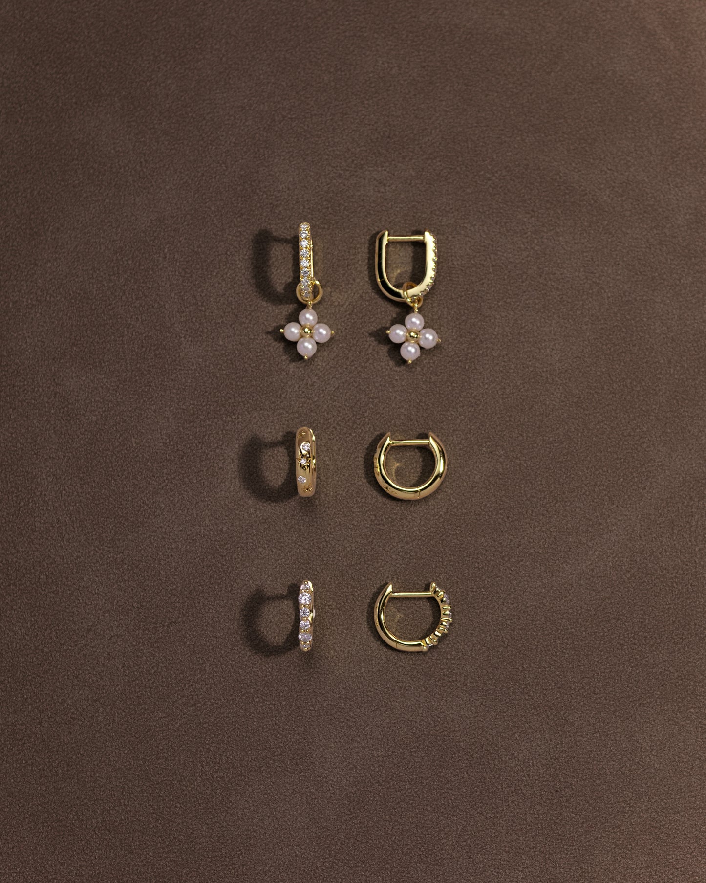 Starlight Hoops │ 星息 耳圈