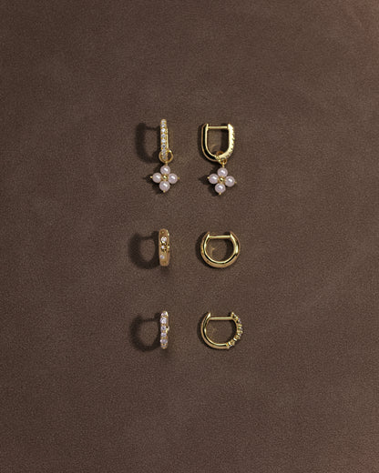 Starlight Hoops │ 星息 耳圈