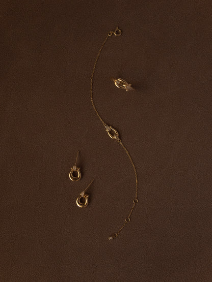 Fortune Earrings │ 馬蹄形耳環