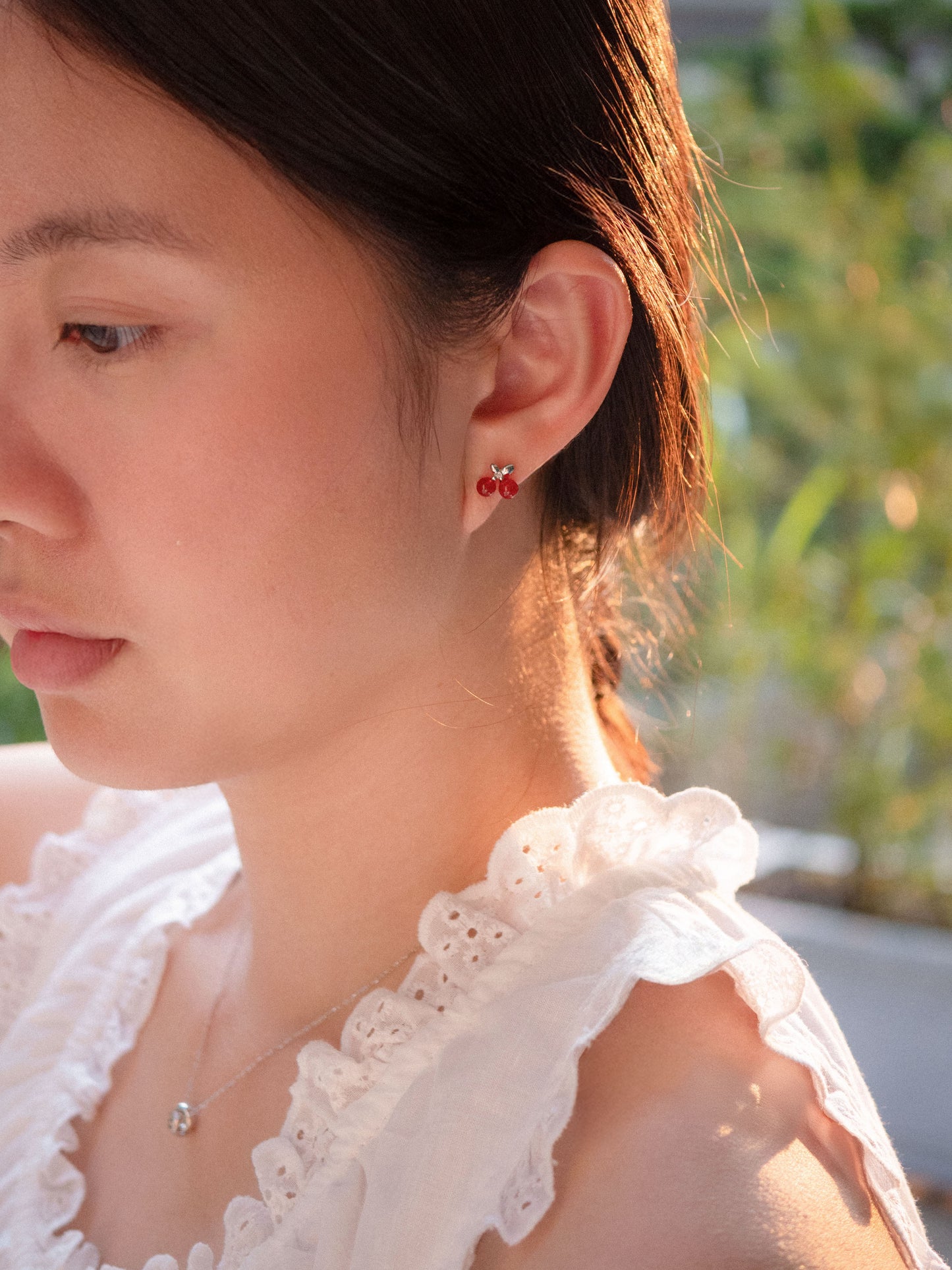 Sweet Cherry Earrings │ 甜櫻 耳環