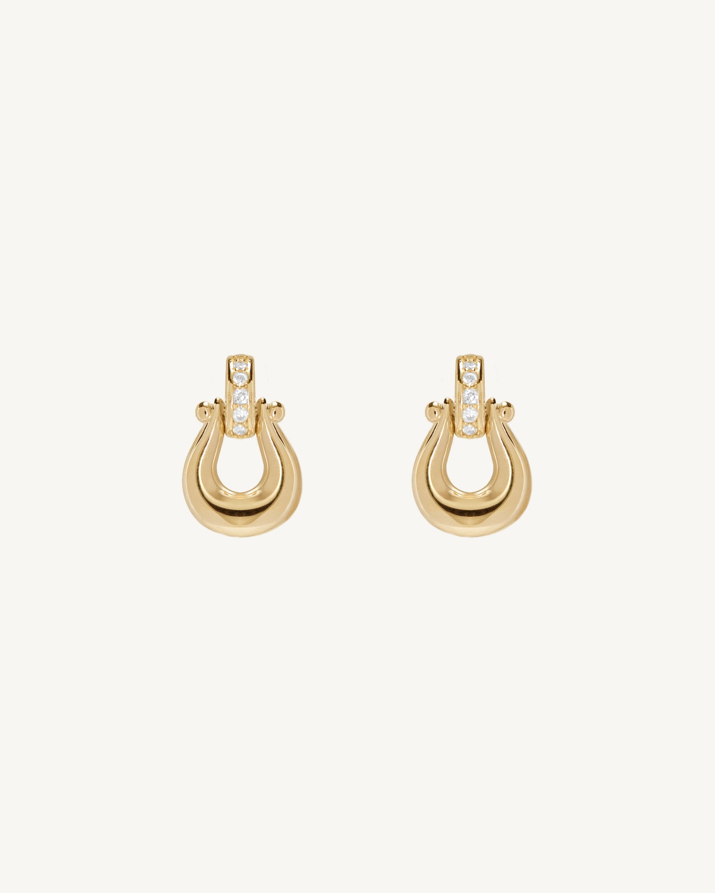 Fortune Earrings │ 馬蹄形耳環