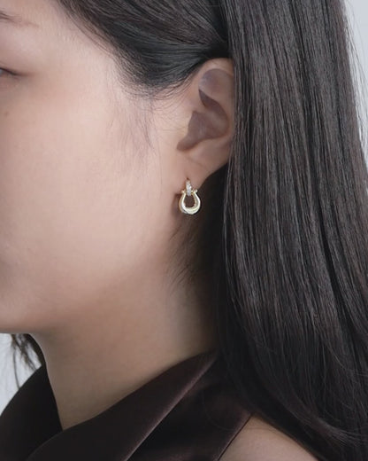 Fortune Earrings │ 馬蹄形耳環